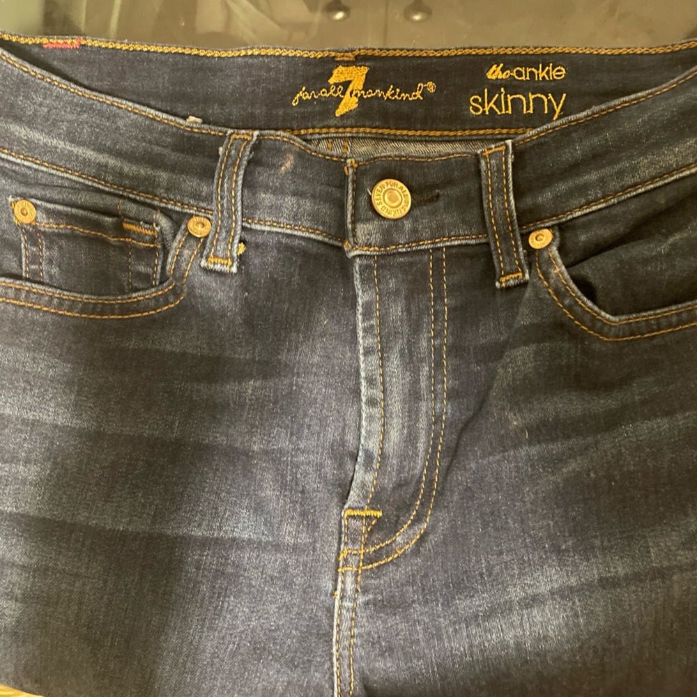 7 for all man kind jeans sz 27